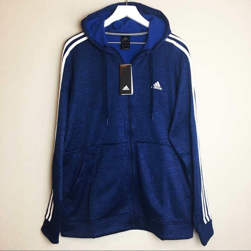 Adidas Sport Jacket in Blue NWT